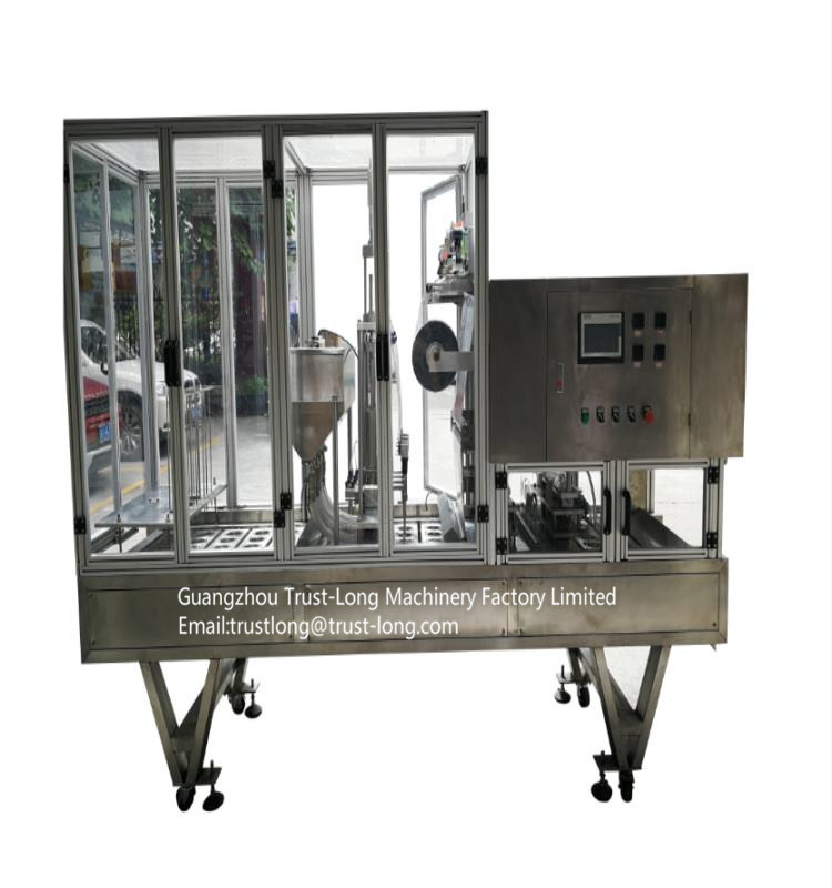 Automatic cup water filling and sealing machine