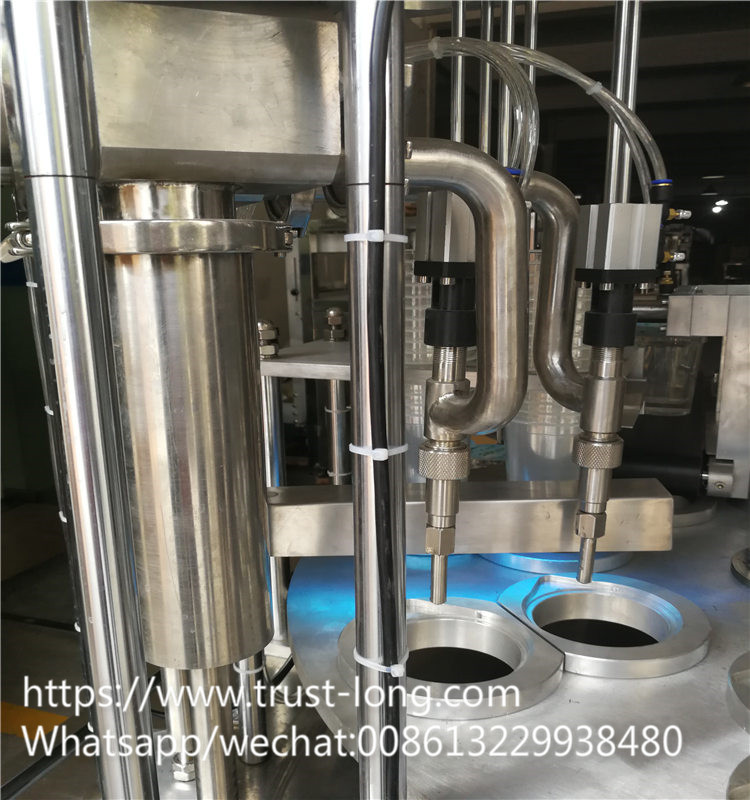  Automatic rotary cup filling and sealing machine