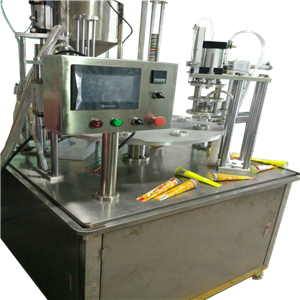  Automatic rotary calippo ice lolly filling and sealing machine