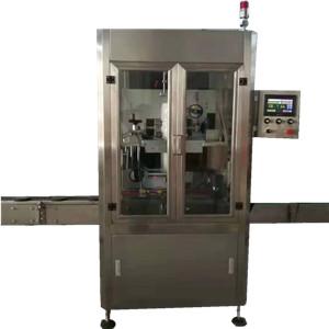 Guangzhou automatic sleeve label putting shrinking labeling machine