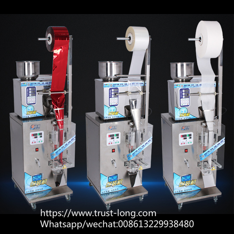 Automatic vertial pouch packing machine for powder and granule